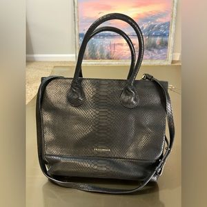 Coccinelle Snake Embossed Purse